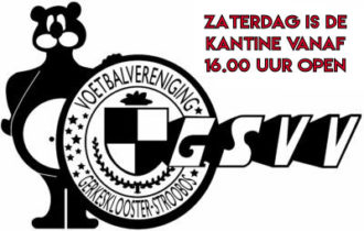 Kantine vanaf 16.00 open