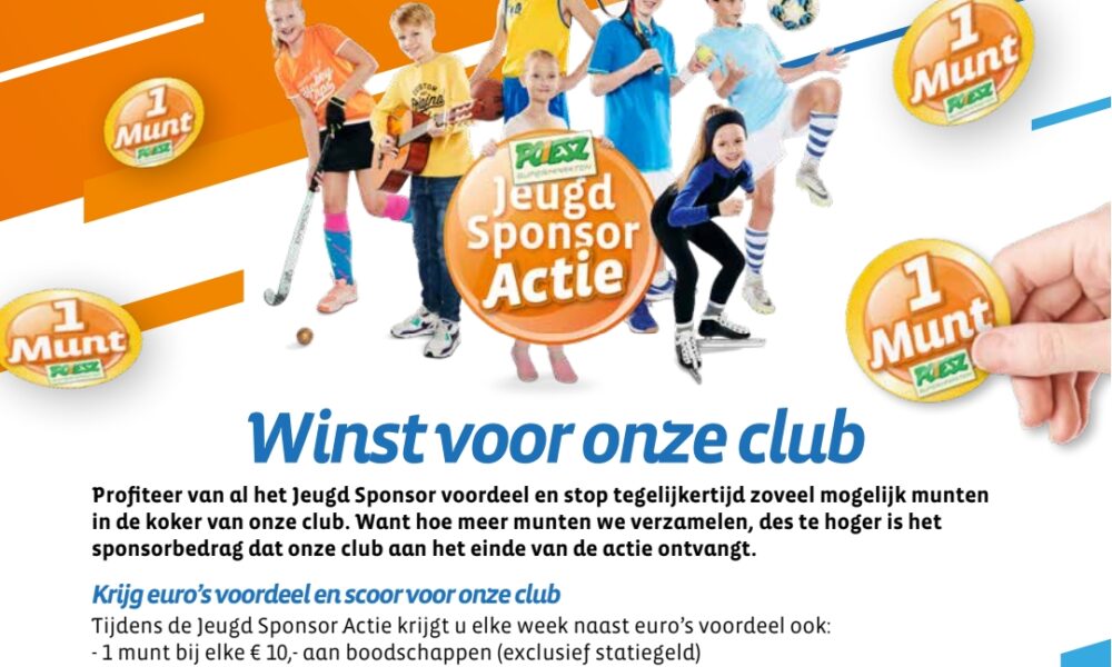 Jeugd Sponsor Actie Poiesz supermarkten