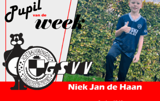 Niek Jan de Haan is Pupil van de Week