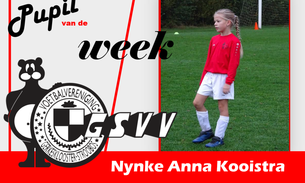 Nynke Anna Kooistra pupil van de week