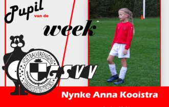 Nynke Anna Kooistra pupil van de week