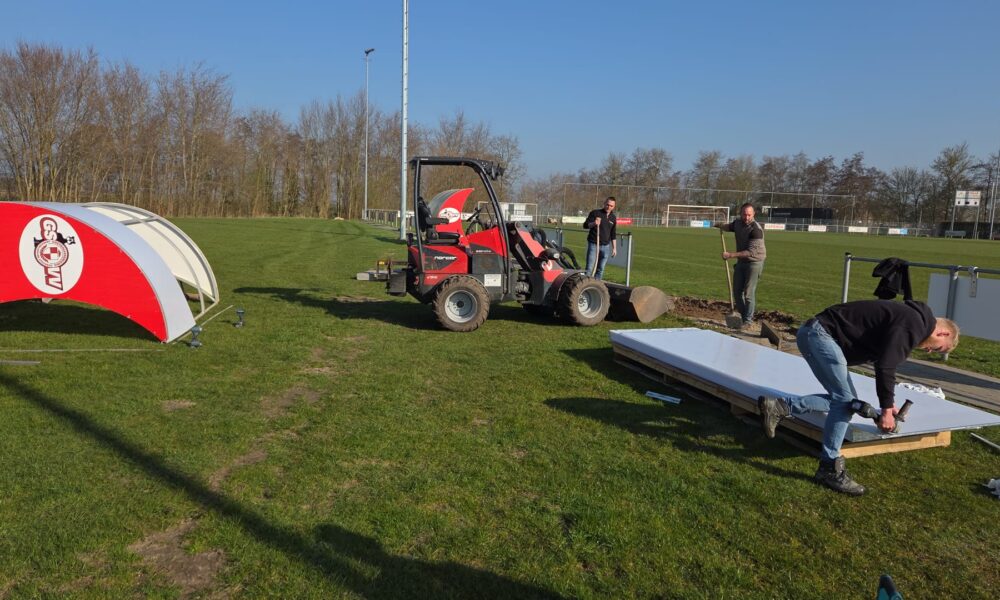 Onderhoudswerkzaamheden sportpark