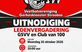 Ledenvergadering GSVV en Club van 100 / 26-10-2026